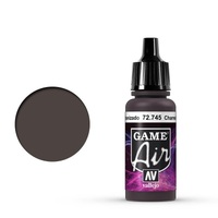 Vallejo Game Air Charred Brown 17 ml Acrylic Airbrush Paint [72745]