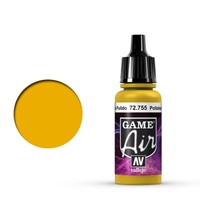 Vallejo Game Air Polished Gold 17 ml Acrylic Airbrush Paint [72755]