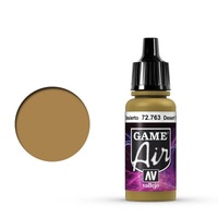 Vallejo Game Air Desert Yellow 17 ml Acrylic Airbrush Paint [72763]