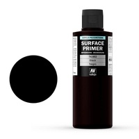 Vallejo Surface Primer Color Black 200 ml 74602