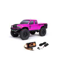 Axial SCX24 Base Camp 1/24 Rock Crawler, RTR, Pink, AXI-1219T3