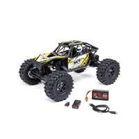 Axial UTB18 Capra 1/18 4WS Rock Crawler, RTR, Yellow, AXI-1750T2