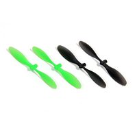 ARES AZSQ17182 PROPELLER/ROTOR BLADE SET (2 GREEN. 2 BLACK): SPIDEX