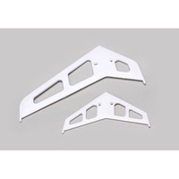 Blade Stab Fin Set White: B500 3D/X