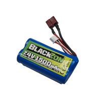 Blackzon Smyter Battery Pack (Li-ion 7.4V 1500mAh) w/T-Plug BZ540149