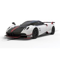 SCALEXTRIC PAGANI HUAYRA BC ROADSTER METALLIC PEARL WHITE C4399