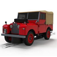 SCALEXTRIC LAND ROVER SERIES 1 - POPPY RED C4493