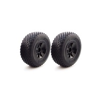 Carisma RC M40B/M40DT Wheels And Tyre Set (Pair)