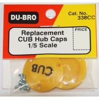 DUBRO 338CC 1/5 SCALE CUB CAPS (2 PER PACK) DBR338CC