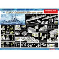 Dragon 1/350 U.S.S. Chevalier DD-805 1945  1046