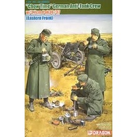 Dragon 1/35 "CHOW TIME" GERMAN ANTI-TANK CREW w/3.7cm PaK 35/36 EASTERN FRONT  6697