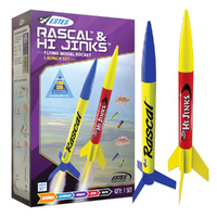 Estes Rascal & Hi Jinks Beginner Model Rocket Launch Set EST-1499X