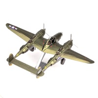 METAL EARTH ICONX P-38 LIGHTNING FCICX-P-38