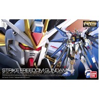 BANDAI GUNDAM RG 1/144 STRIKE FREEDOM GUNDAM GUNPLA MODEL KIT G5061617