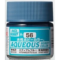 MR HOBBY Aqueous Semi Gloss Interm Blue