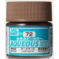 MR HOBBY Aqueous Semi Gloss Dark Earth GNH072