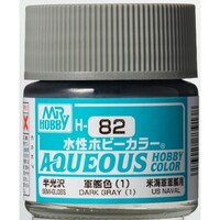 MR HOBBY Aqueous Semi Gloss Dark Grey 1