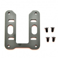 ##Engine Mount Plate - Black Hyper 7 (Discontinued use 87077)