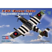 HobbyBoss 1/72 P-51C “Mustang” Fighter Plastic Model Kit [80243]