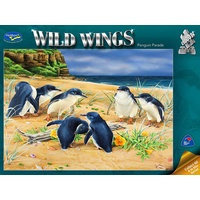 WILD WINGS, PENGUIN PARADE 1000 PC HOL098606