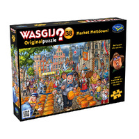 WASGIJ? ORIGINAL 38 MARKET MELTDOWN !   1000 PCS HOL774456