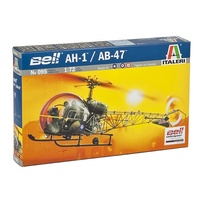 ITALERI 1/72 BELL AH-1/AB-47 ITA-00095