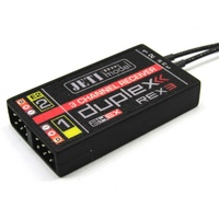 JETI Duplex REX3 3 Channel Full Range Receiver with Integrated Expander and UDI Digital Output JDEX-RR3