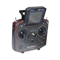 Jeti Model DS-24 Carbon Line Dark Red Multimode Transmitter Only