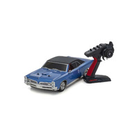 Kyosho 1/10 Fazer Mk2 1968 Pontiac GTO Tyrol Blue 4WD Electric Touring Car KYO-34431T2