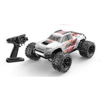 MJX 1/10 HYPER GO 4WD BRUSHLESS RC MONSTER TRUCK (WHITE) 3S & 4S Compatible MJX-10208-W