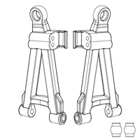 MJX Front Lower Suspension Arms 16220