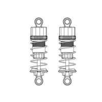 MJX Truggy Front Oil Filled Shock Set 16510R