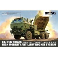 MENG 1/72 U.S. M142 HIMARS HIGH MOBILITY ARTILLERY ROCKET SYSTEM PLASTIC MODEL KIT