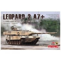 Meng 1/35 German Main Battle Tank Leopard 2A7+ Plastic Model Kit MM-TS-042