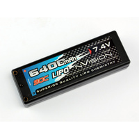 NVISION 7.4v 6400mah 90c Factory Pro Lipo wTube