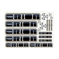 Sticker Sheet Black/Silver