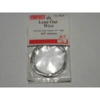 P225 LEAD OUT WIRE STAINLESS STEEL ,MULTISTRAND CABLE .030 DIA