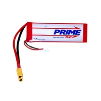 Prime RC 3300mAh 4S 14.8 75C LiPo Battery with XT60 Connector PMQB33004S