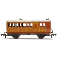 HORNBY IOW CR, 4 WHEEL COACH, BRAKE THIRD - ERA 2 R40416