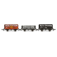 HORNBY TRIPLE WAGON PACK HOUGHTON MAIN THOS. LEBON & SONS & SETTLE SPEAKMAN - ER