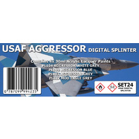 USAF DIGITAL SPLINTER Colour Set 