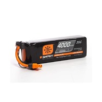 Spektrum 4000mAh 4S 14.8V 30C Smart LiPo Battery with IC3 Connector SPMX40004S30