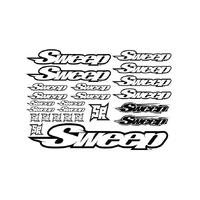 SR Logo Decal 2012 Version White/Black