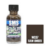 WILDLIFE COLOUR RAW UMBER 30ML WC07