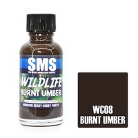 WILDLIFE COLOUR BURNT UMBER 30ML WC08